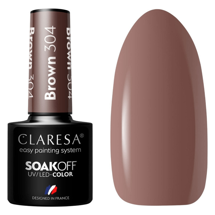 Claresa Brown 304 Gel Polish 5ml
