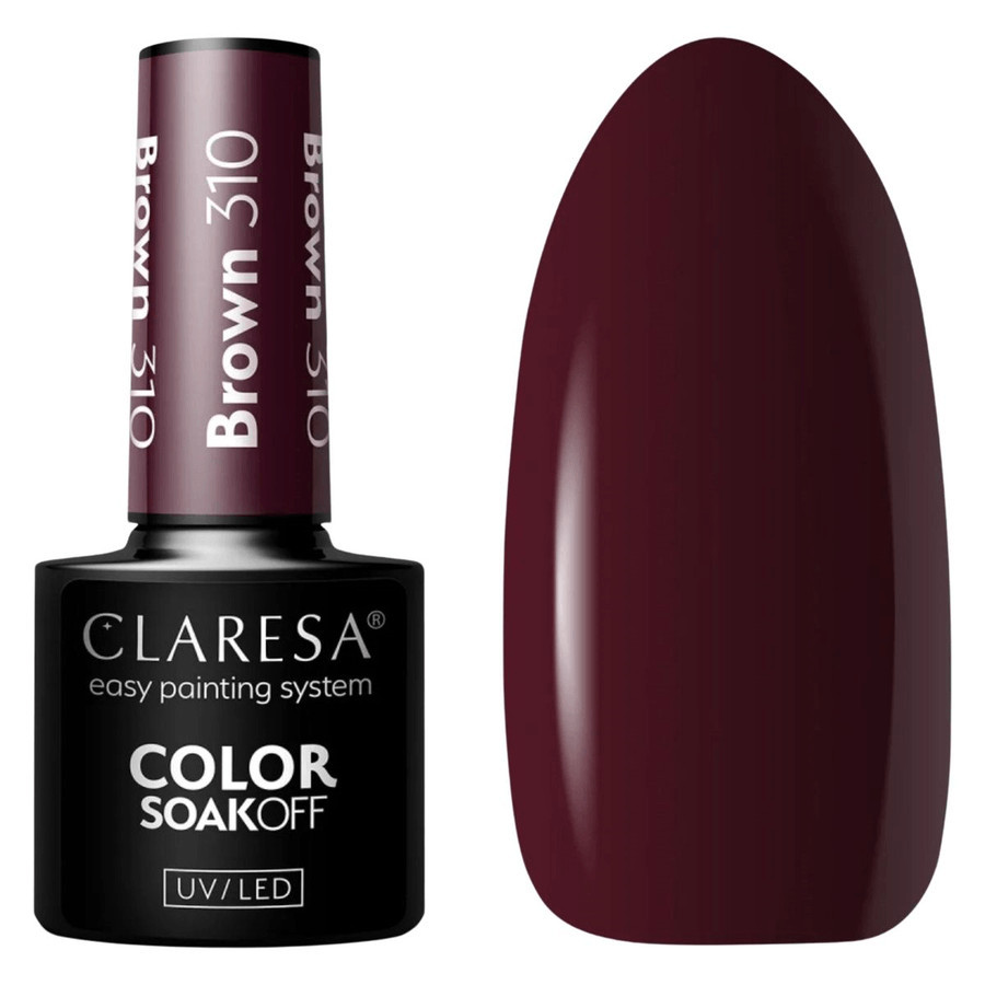 Claresa Hybrid Nail Polish Brown 310 5ml