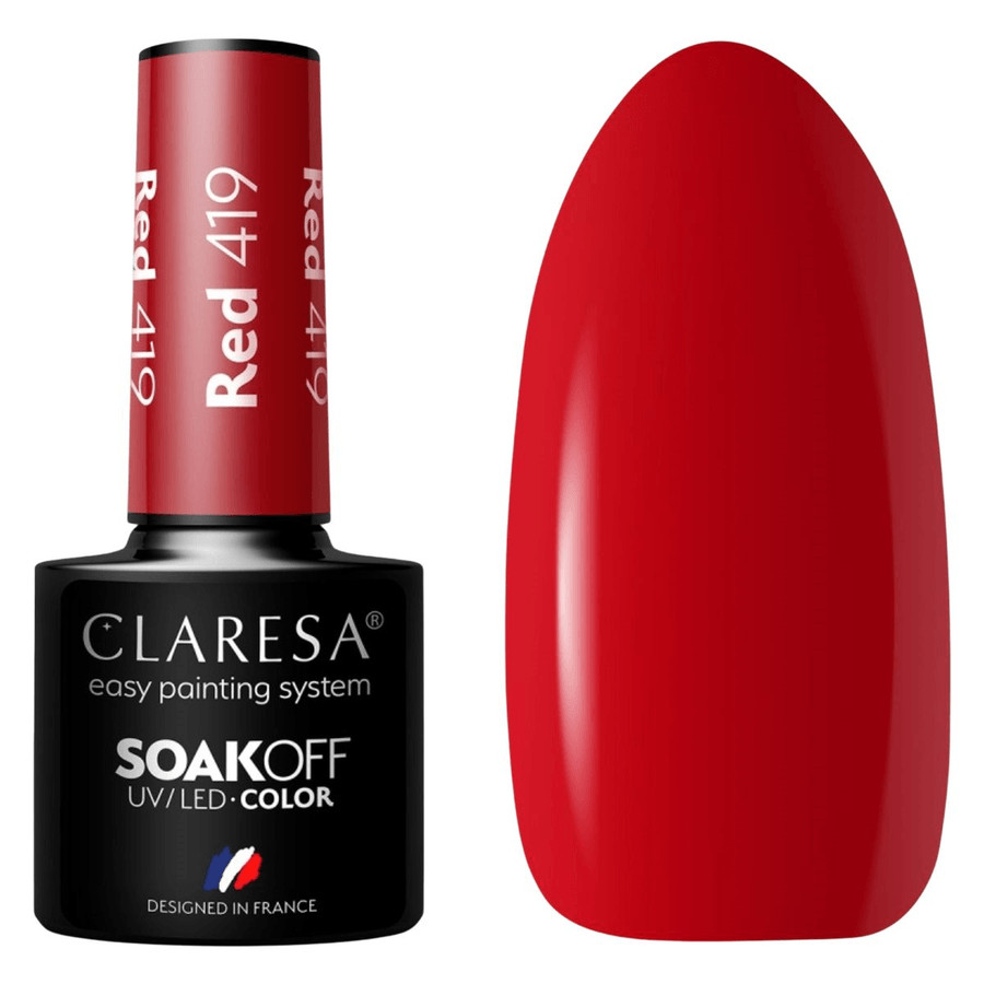 Claresa Red 419 Gel Polish 5ml
