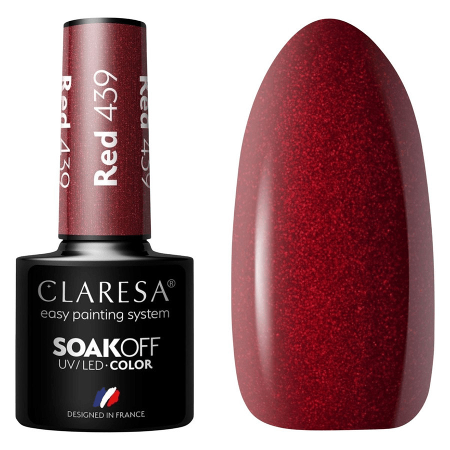 Claresa Red 439 Gel Polish 5ml