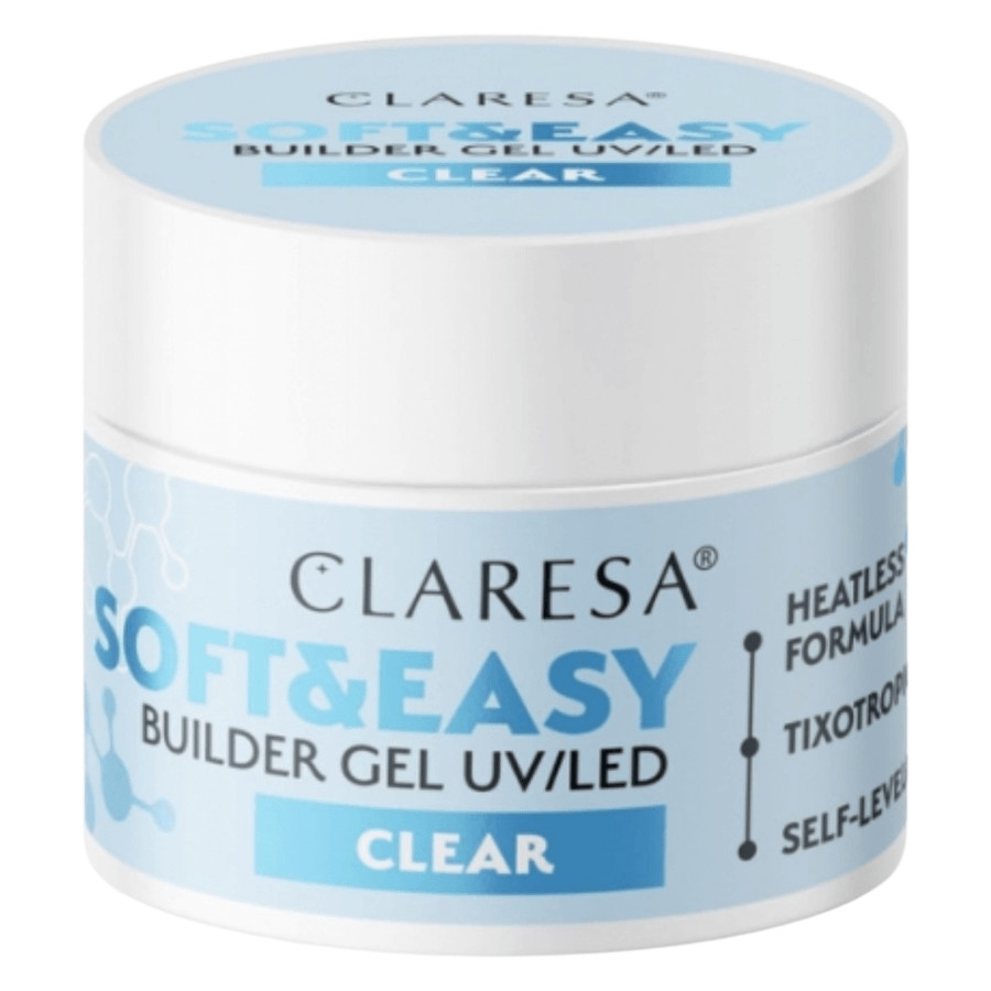 Claresa Soft & Easy Builder Gel Clear 12g