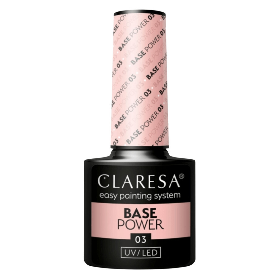 Claresa Power Base Hybrid Soak-Off 03 Beige Peach 5g