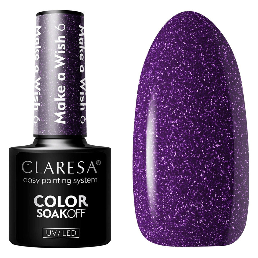 Claresa Nail Polish Hybrid Soak Off Make A Wish 06 5ml