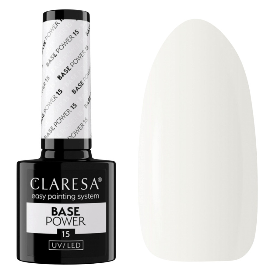 Claresa Power Base Hybrid Soak-Off 15 Milky 5g