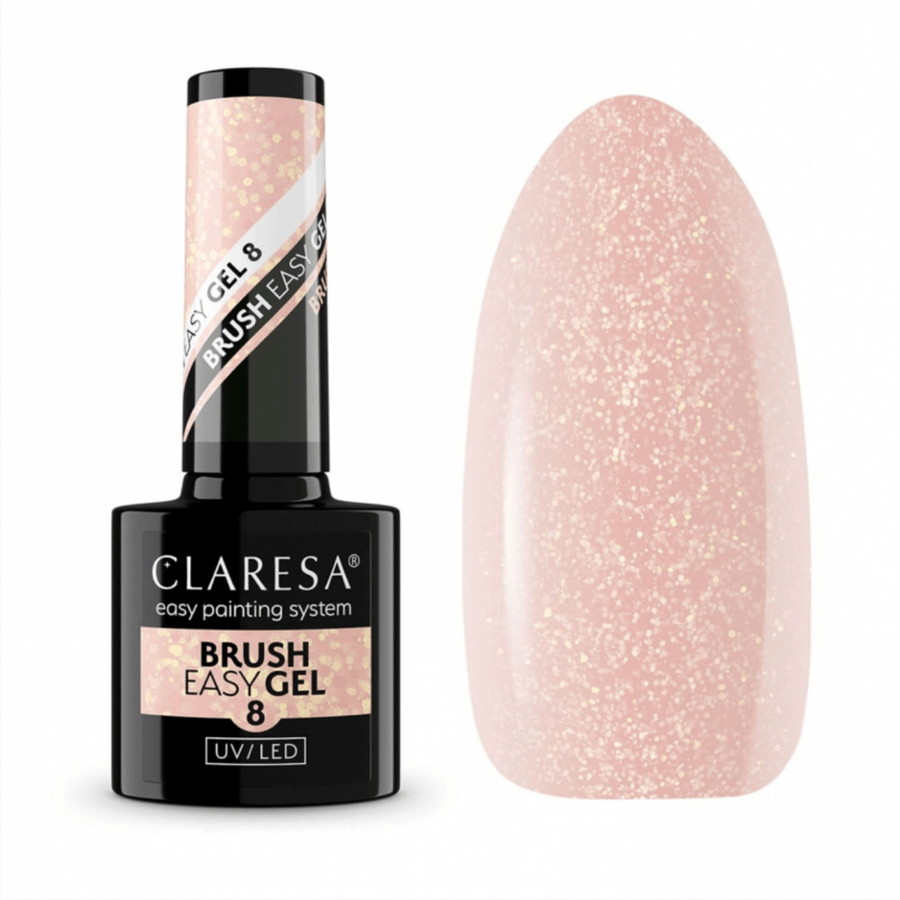 Claresa Brush Easy Gel Nr. 08 5g