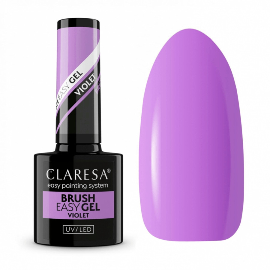 Claresa Brush Easy Gel Violet 5g