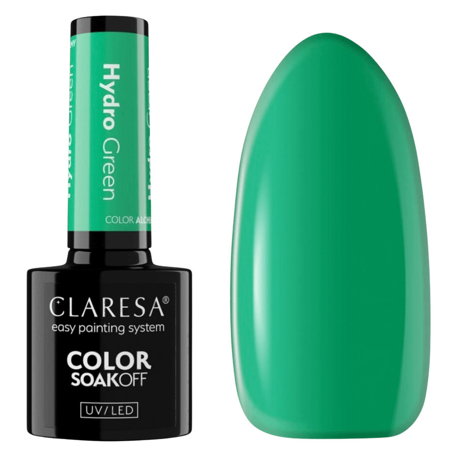Claresa Hybrid Soak Off Nail Polish Alchemy Hydro Green 5ml