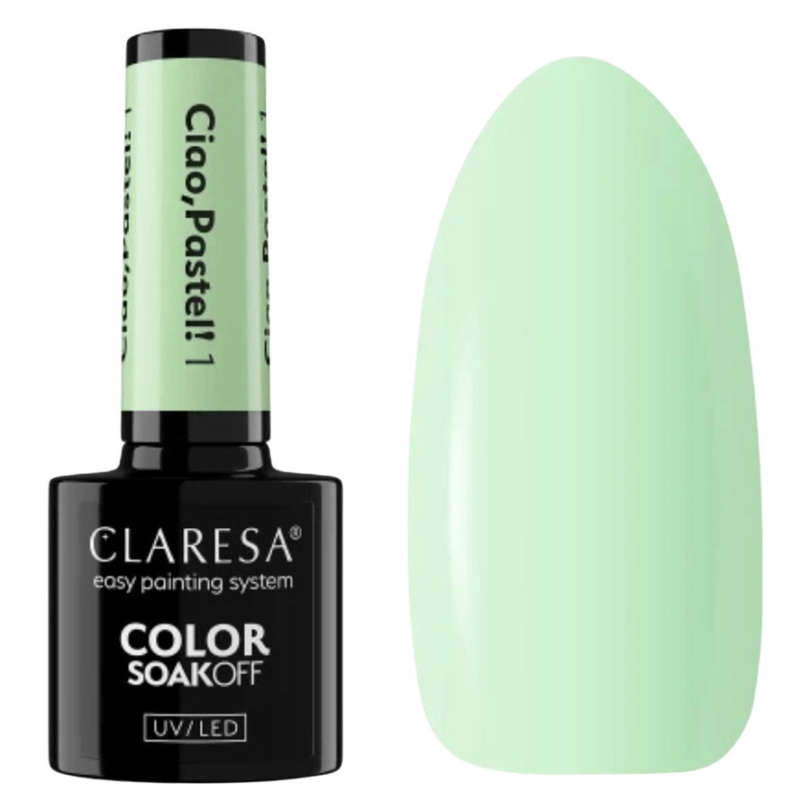 Claresa Nail Polish Hybrid Soak Off Chiao Pastel 01 5ml