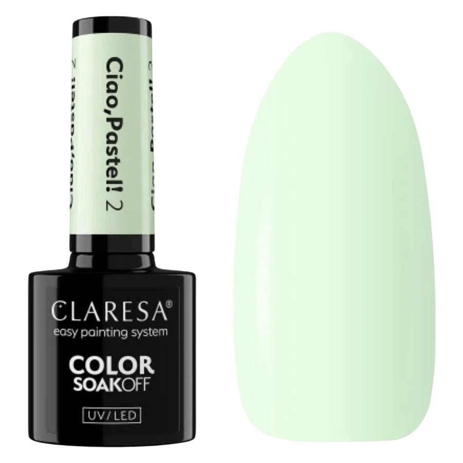 Claresa Nail Polish Hybrid Soak Off Chiao Pastel 02 5ml