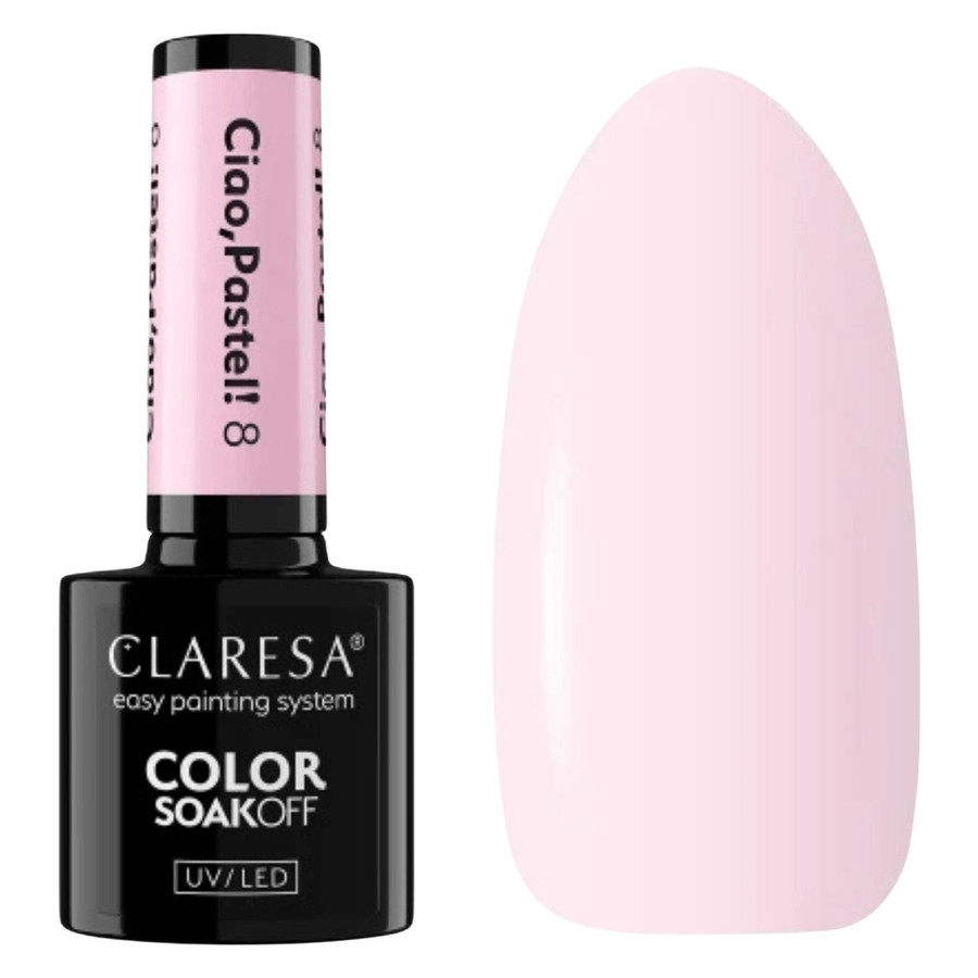 Claresa Nail Polish Hybrid Soak Off Chiao Pastel 08 5ml