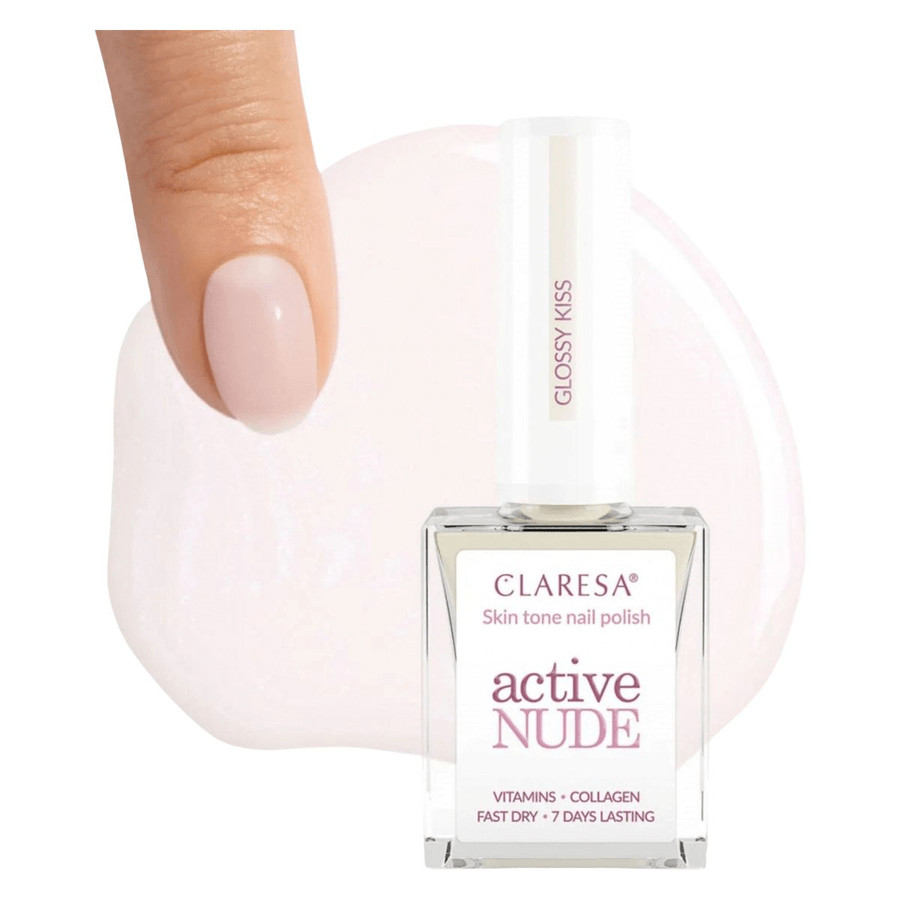 Claresa Active Nude Glossy Kiss 9,5ml