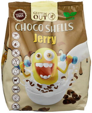 Jerry Choco Shells Gl.fri