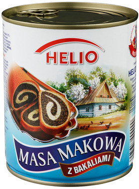 Masa Makowa Helio 850g