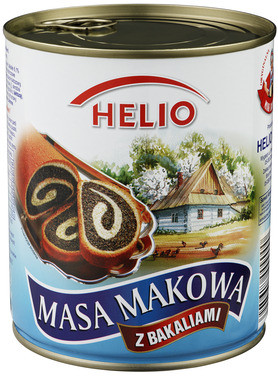 Masa Makowa Helio 850g