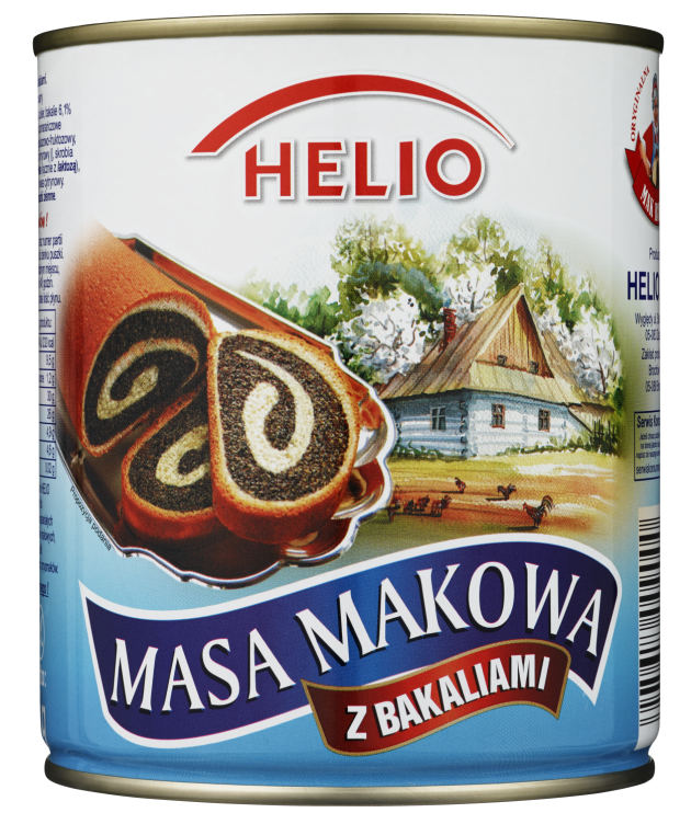 Masa Makowa 850g Helio