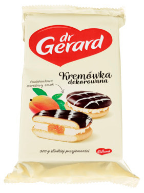 Kjeks Kremowka Dekor Aprikos 380g