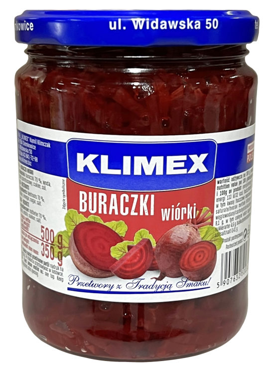 Rødbeter Raspet 460g Klimex