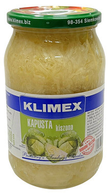 Surkål Klimex Kiszona 860g