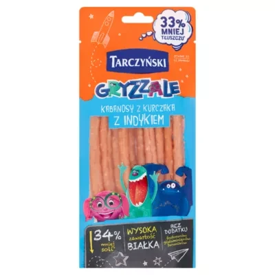Tarczynski Gryzzale Chicken Kabanos with Turkey 90g