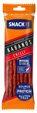 Pølse Kabanos Chilli Snackit 50g