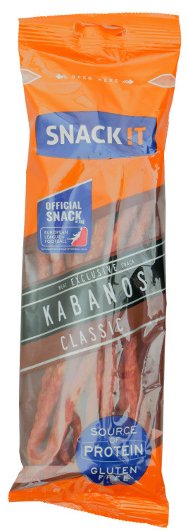 Kabanossi Pork Exclusive 120g Snackit