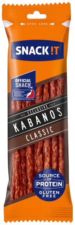 Kabanossi Pork Exclusive 120g Snackit