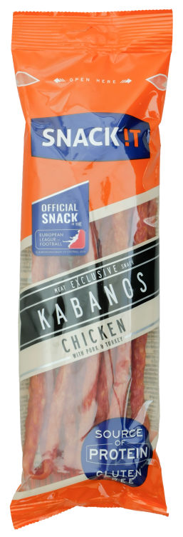 Kabanossi Chicken Exclusive 120g Snackit
