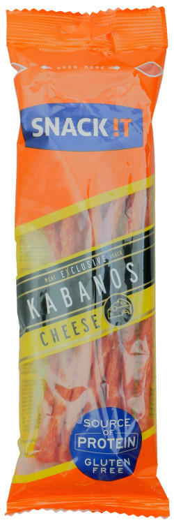 Kabanossi Cheese Exclusive 120g Snackit