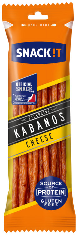 Kabanossi Cheese Exclusive 120g Snackit