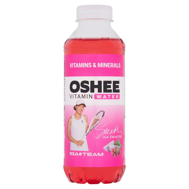 Oshee Vitamin Water Red Grape/Dragonfruit Flavour 555ml