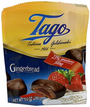 Peerniczki med Jordbærfyll 160g