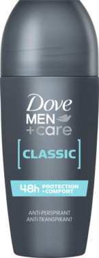 Dove Men+care Roll-on Classic Deo Antiperspirant 50ml