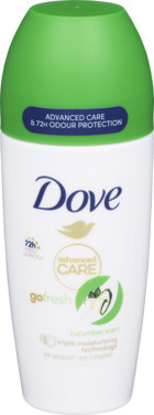 Dove Roll-on Cucumber & Green Tea Deo Antiperspirant Go Fresh Advanced Care 50ml