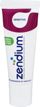 Zendium Tannkrem Sensitive Prøvetube 14ml