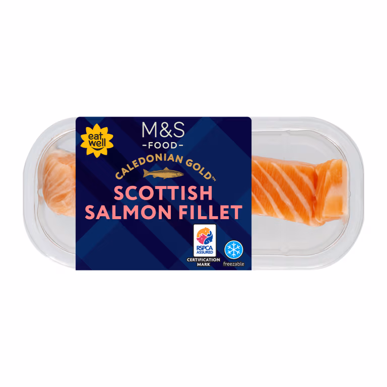 M&S Caledonian Gold Scottish Salmon Fillet