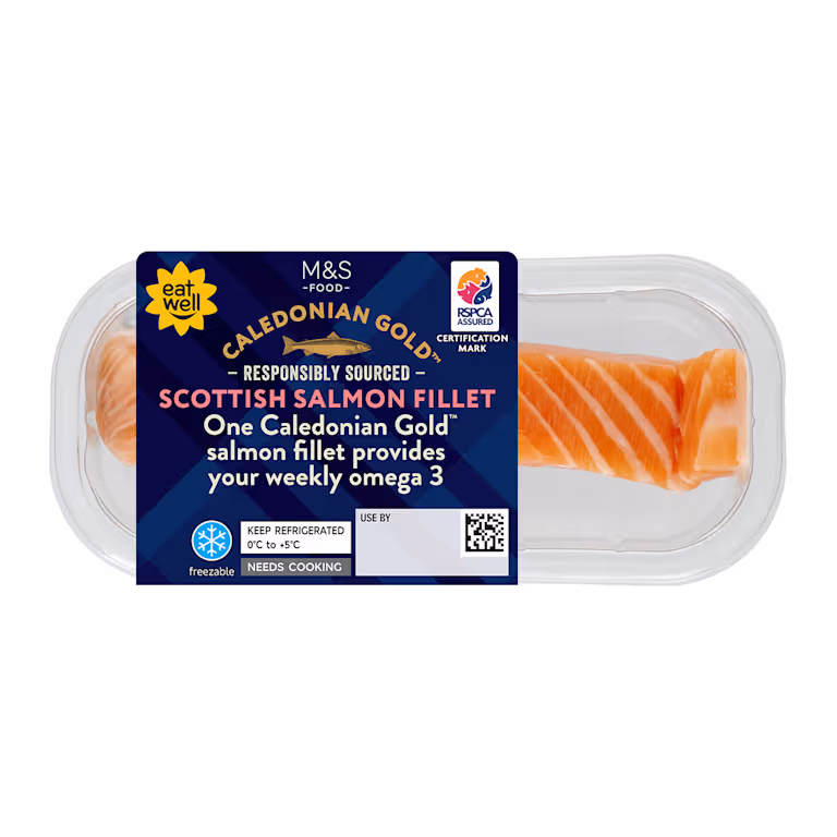 M&S Caledonian Gold Scottish Salmon Fillet