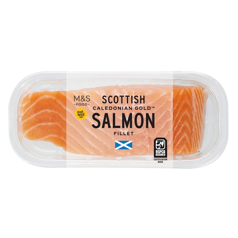 M&S Caledonian Gold Scottish Salmon Fillet