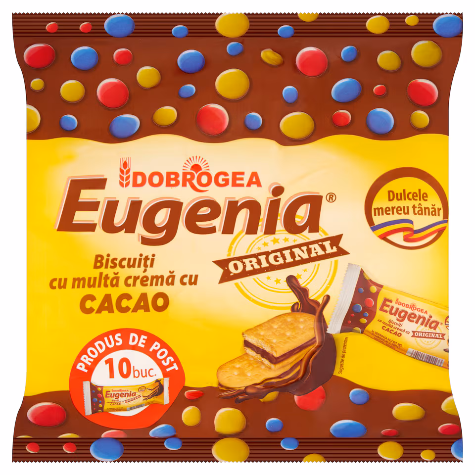 Dobrogea Eugenia Biscuit With Cocoa Cream 10X36g