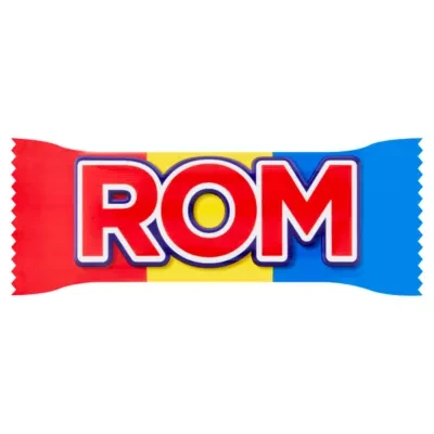 ROM Authentic Dark Bar filled with Rum Filling 30g