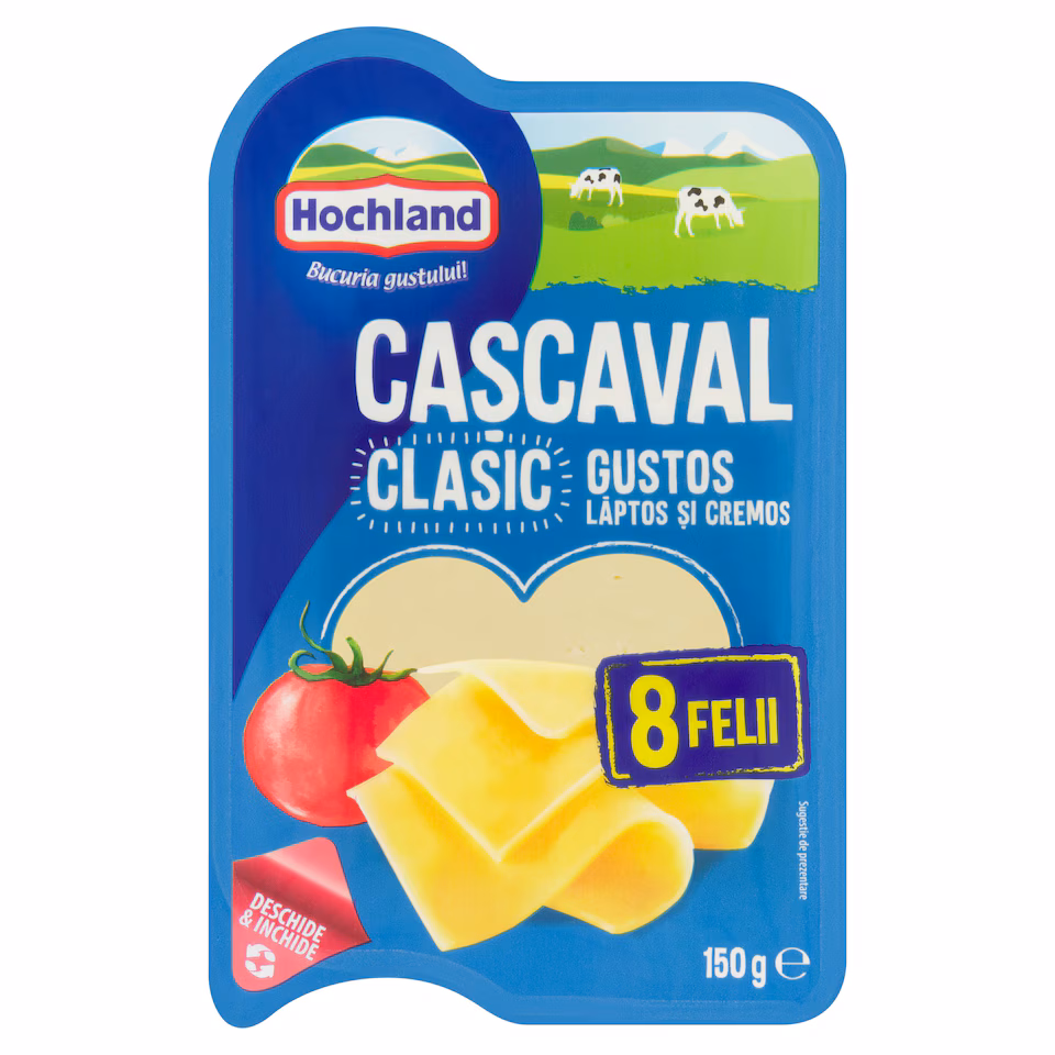 Hochland Cascaval Clasic 8 Slices 150g