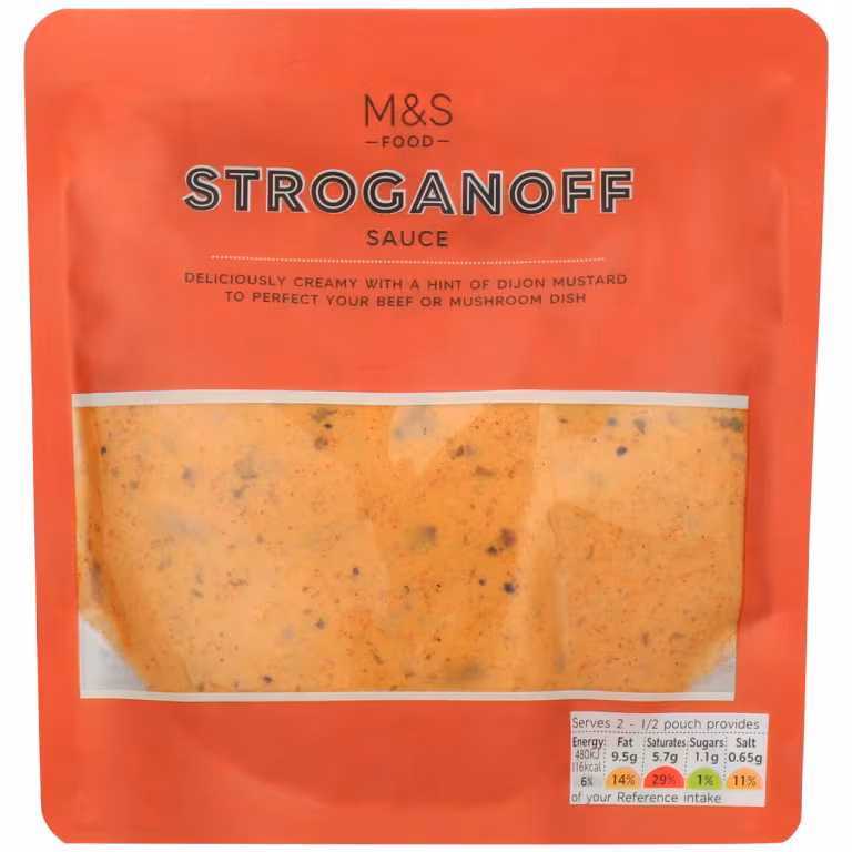 M&S Creamy Stroganoff Sauce