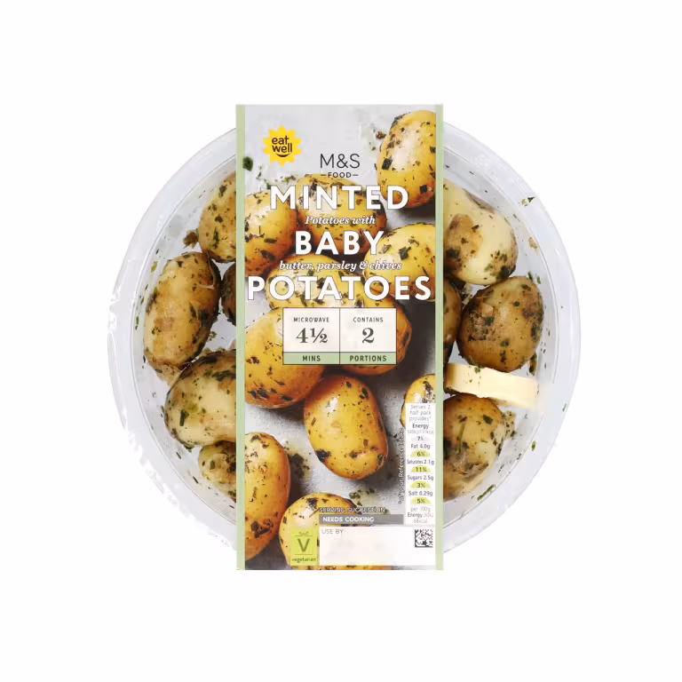 M&S Minted Baby Potatoes