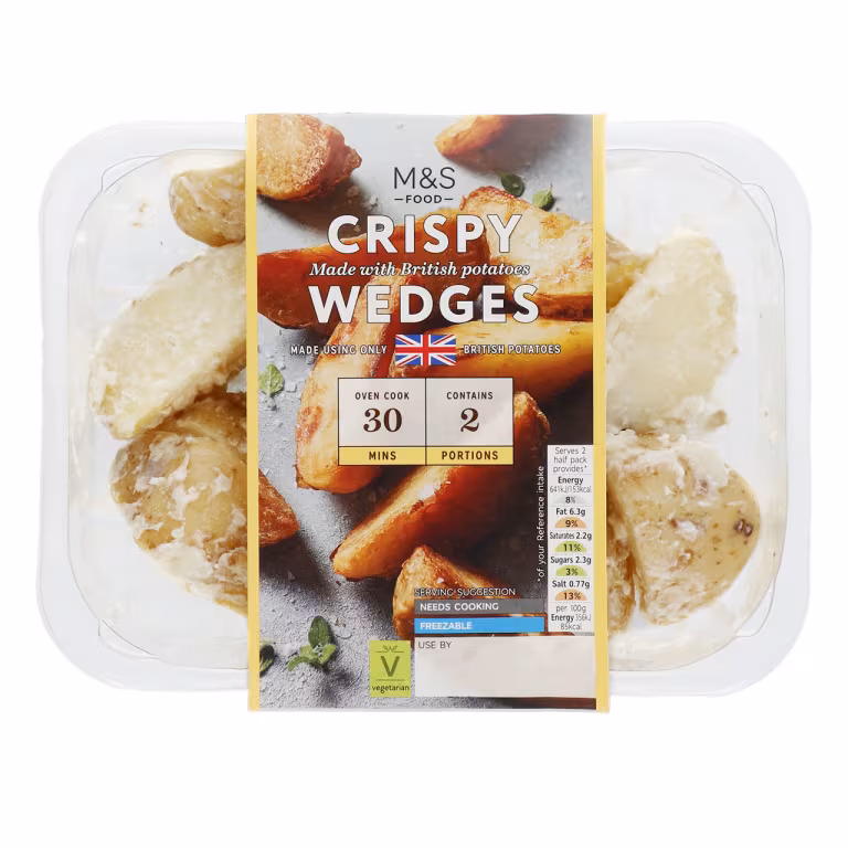 M&S Crispy Potato Wedges