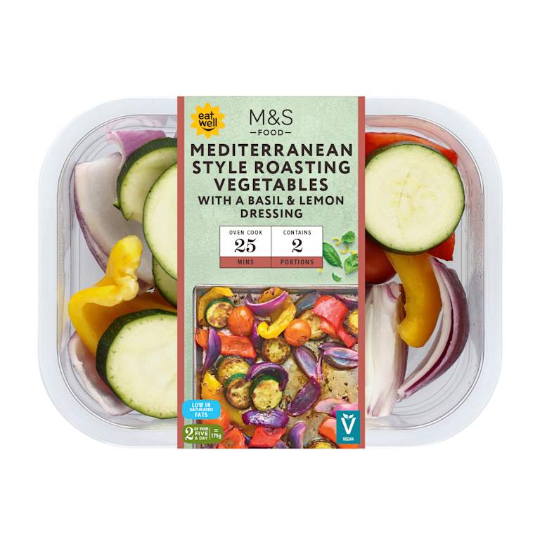 M&S Mediterranean Style Roasting Vegetables