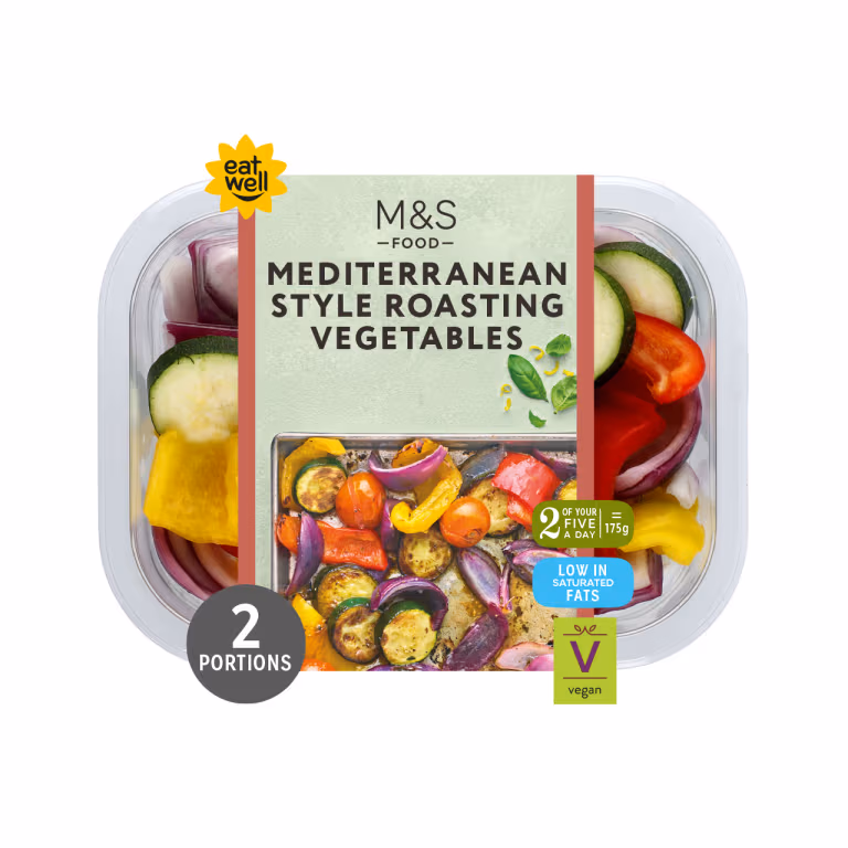 M&S Mediterranean Style Roasting Vegetables