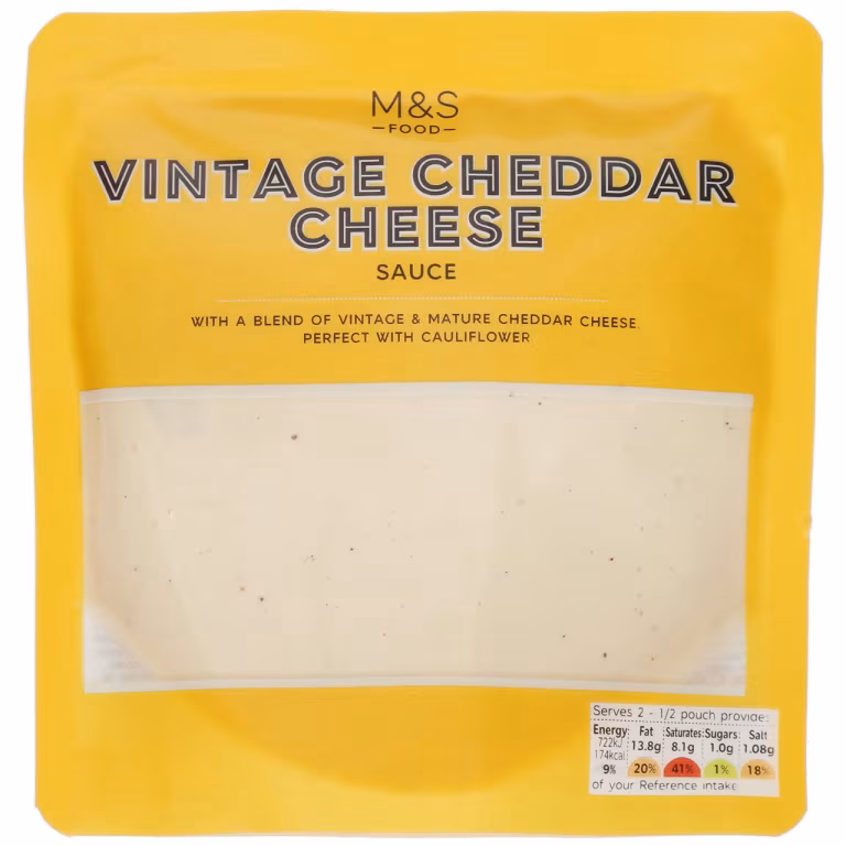 M&S Vintage Cheddar Cheese Sauce