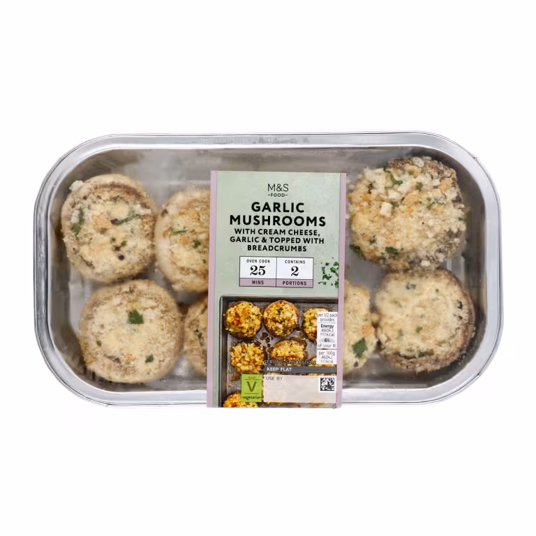 M&S Garlic Mushrooms