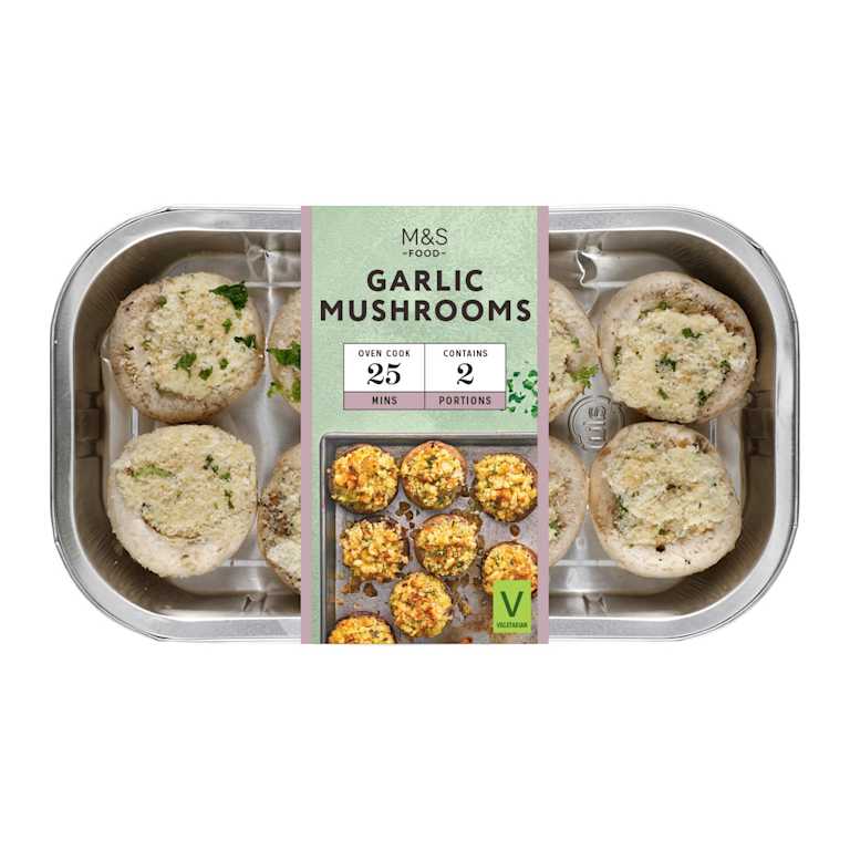 M&S Garlic Mushrooms
