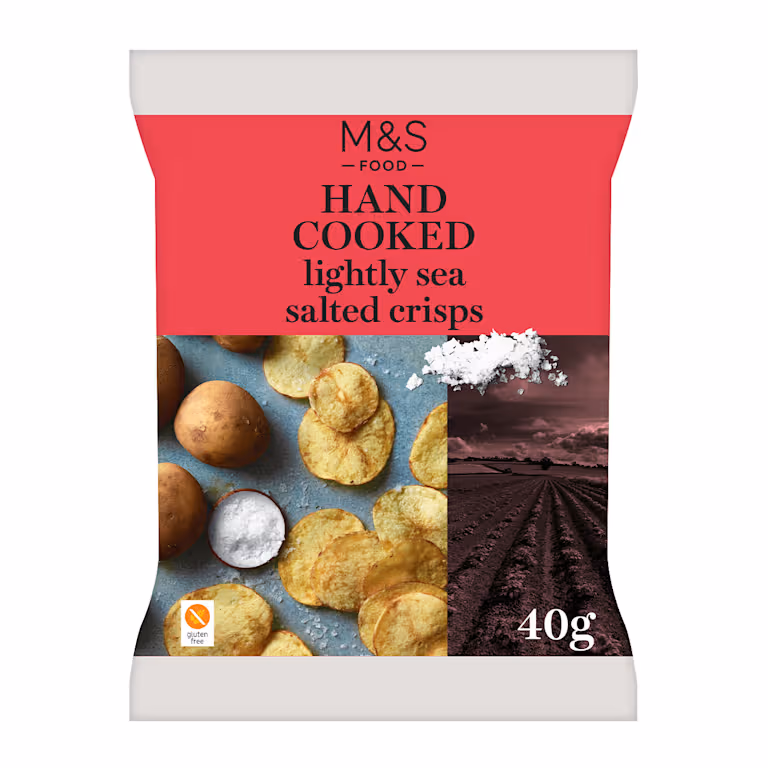 M&S Lightly Sea Salted Crisps