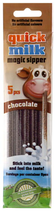 Quick Milk Magic Sipper Sjokolade 5pk Felfoldi
